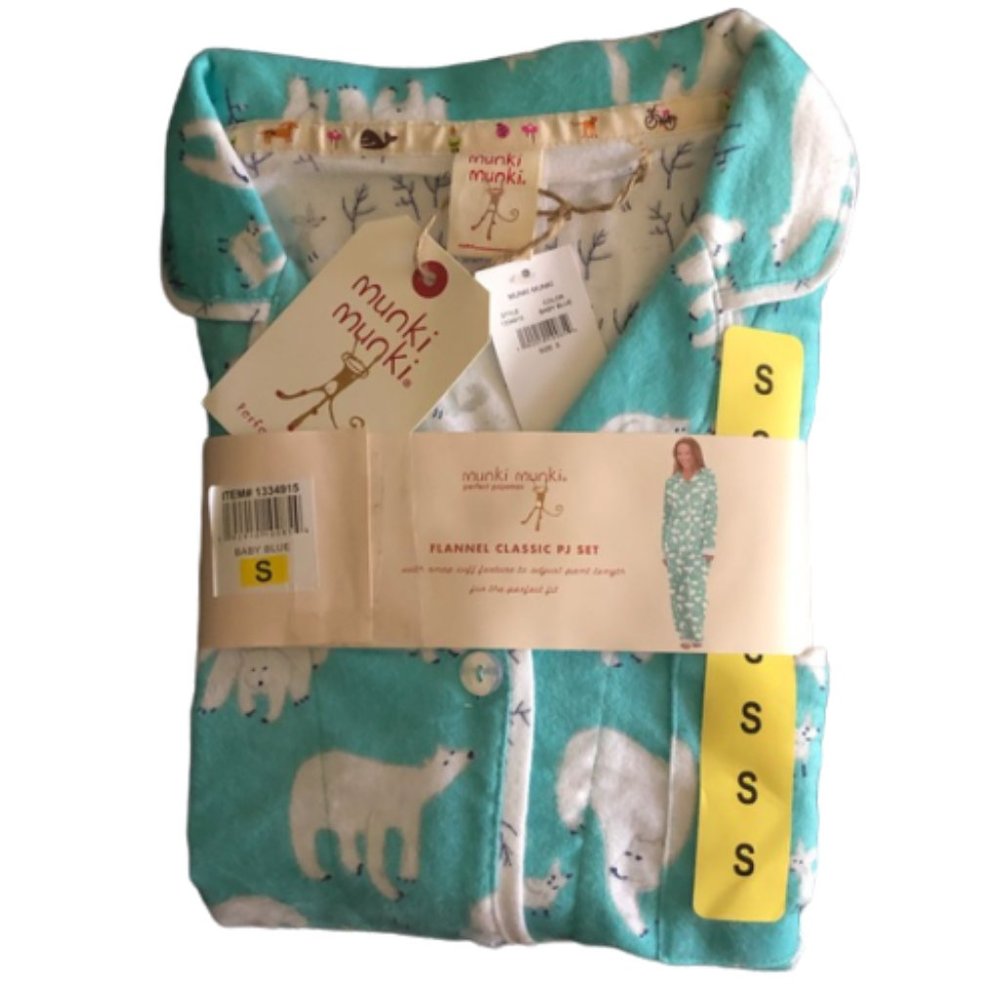 Munki Munki Flannel Classic PJ Set
